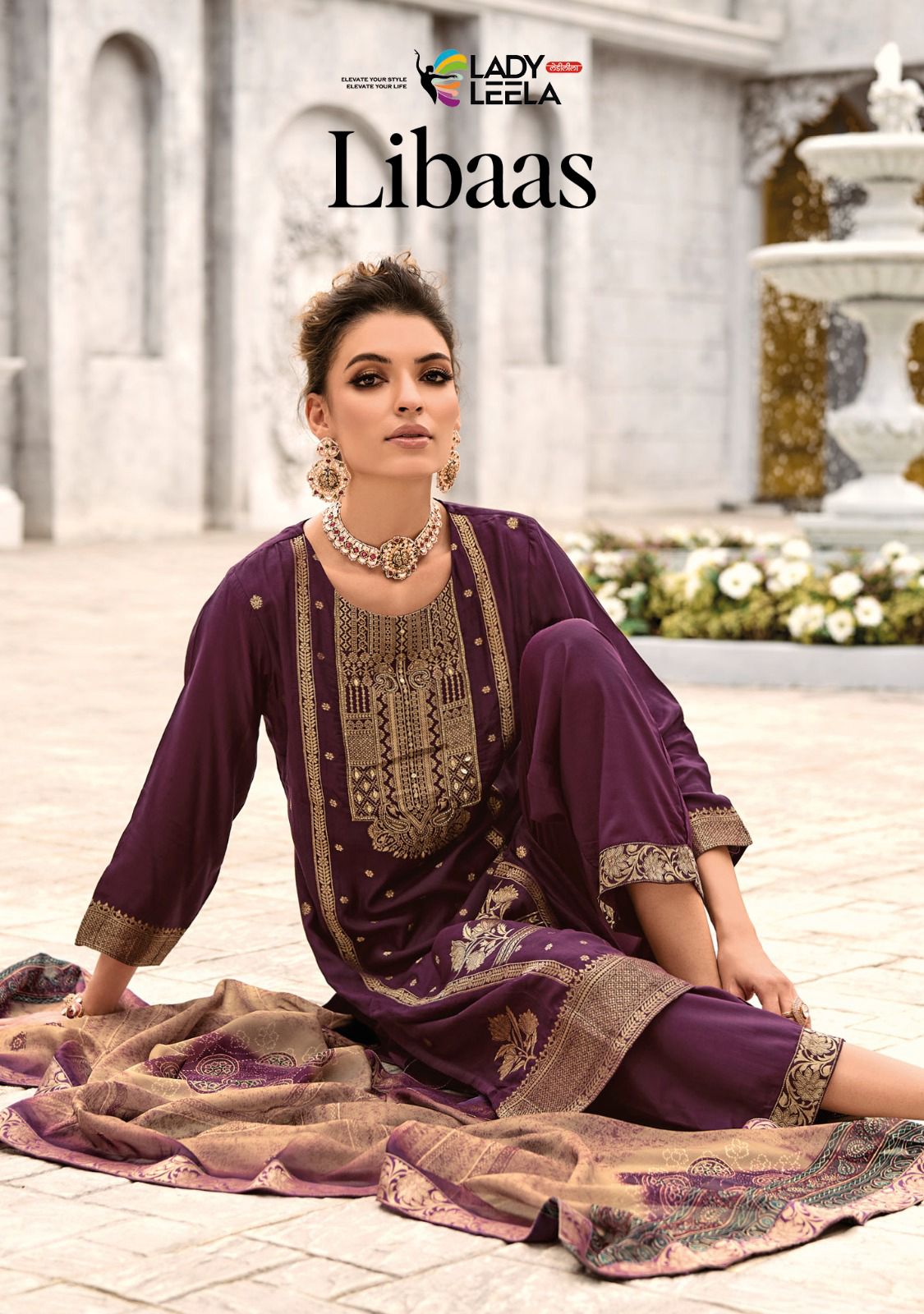 Libaas By Lady Lila Heavy Designer Readymade Suits